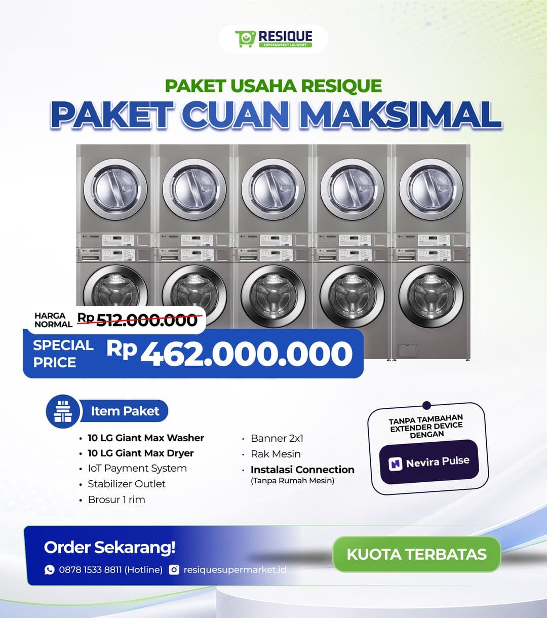 Poster Resique Cuan Maksimal — harga Rp 462.000.000 juta